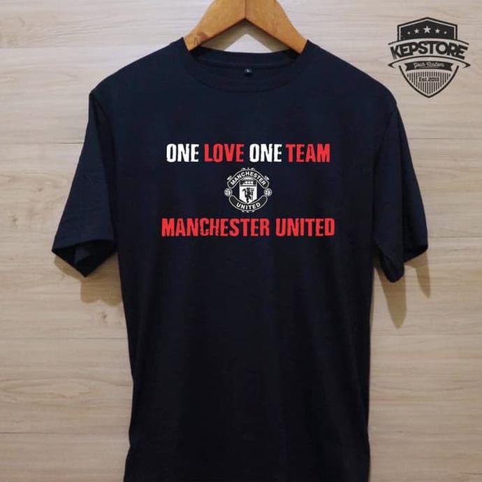T7409 Kaos Baju Obral Combed 30S Distro One Team Love Mu_ Manchester Fiafia.Store