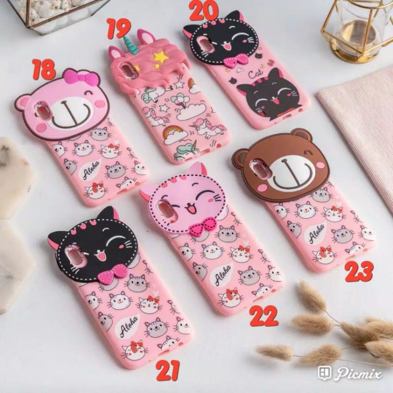 3D Rubber Case  Lucky Cat Series VIVO