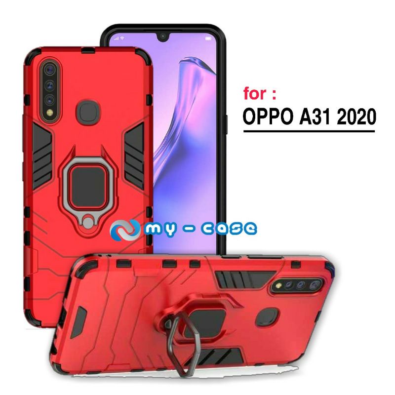 Hard Case Oppo A31 Iron Case Panther Predators Hybrid