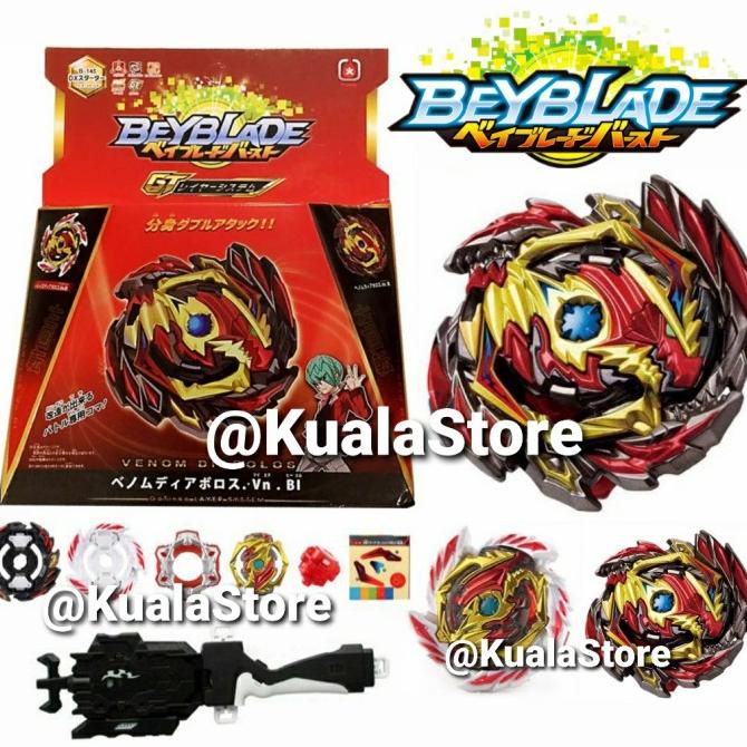 Promo Beyblade Burst Gt Venom Diablos B145 Mainan Gasing Anak