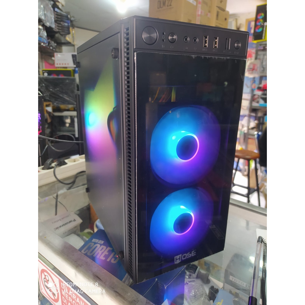Rakitan pc komputer h55 1156 core i3 ram 4gb hardisk 500gb PC Gaming