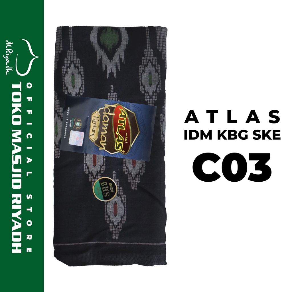 Sarung Atlas Motif Idaman Kembang BHS SKE