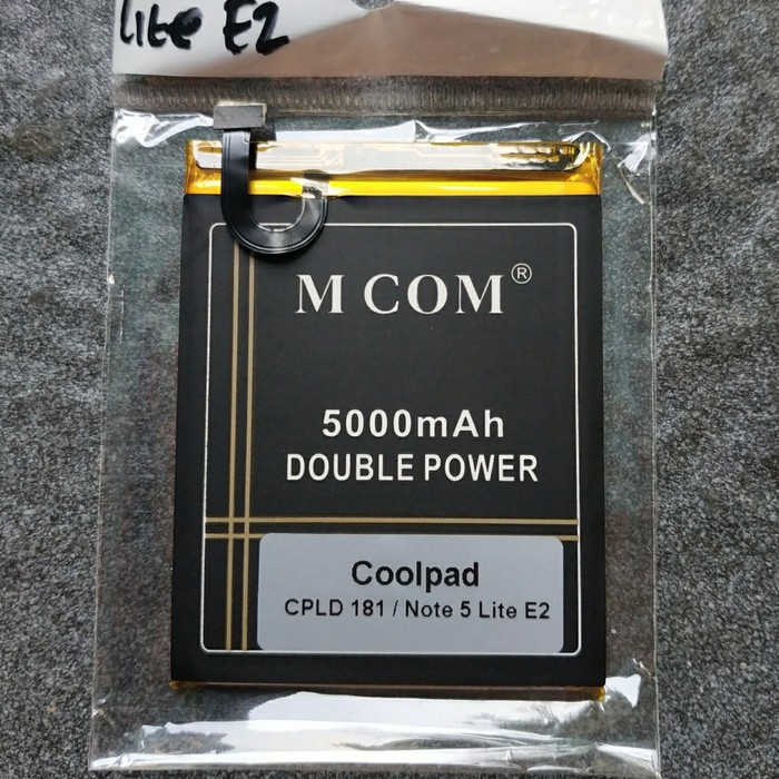 Battery Batre Baterai Double Power Mcom Coolpad Note 5 Lite E2 CPLD-181 CPLD181 CPLD 181