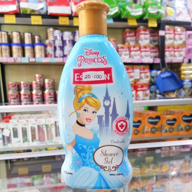 ESKULIN KIDS SHOWER GEL CINDERELLA, SNOW WHITE 250GR