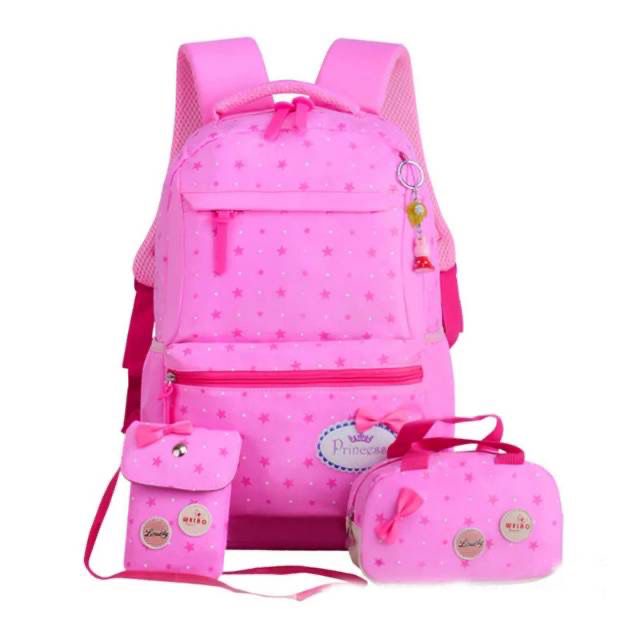 Ransel bintang tabur / ransel sekolah /backpack /ransel satu set murah