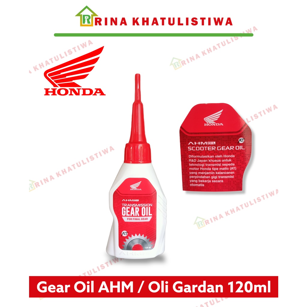 Gear Oil Honda 120ml | Pelumas transmission gear oil | Oli Gardan