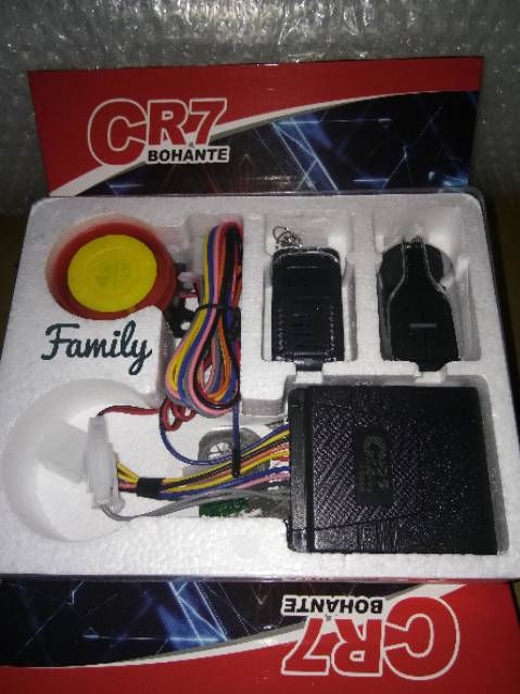 Alarm Remote Motor Cr7 / Gembok Motor dan Mobil Aerox Nmax Pcx Beat Vixion DLL