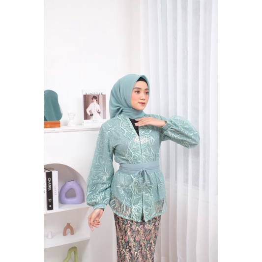 NURBAYA-NURHALIZA  MINT TUNIC dan BLOUSE