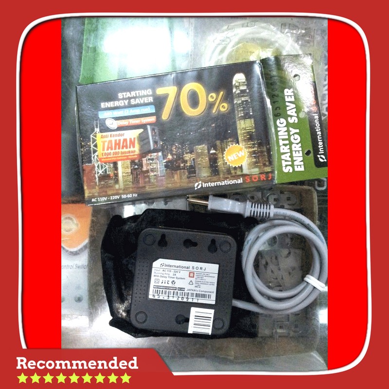 jual auto start ( soft start ) penghemat energi awal ( starting energy saver ) max 2a international