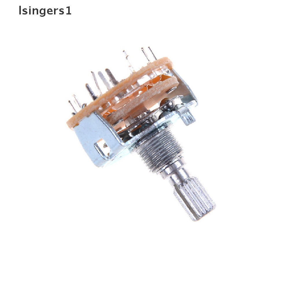 (lsingers1) Rs25 Switch Rotary Amplifier Gitar 3 Pole 4 Posisi 3P4T