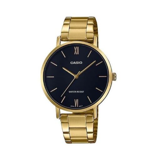 JAM TANGAN CASIO LTP-VT01G Gold ORIGINAL