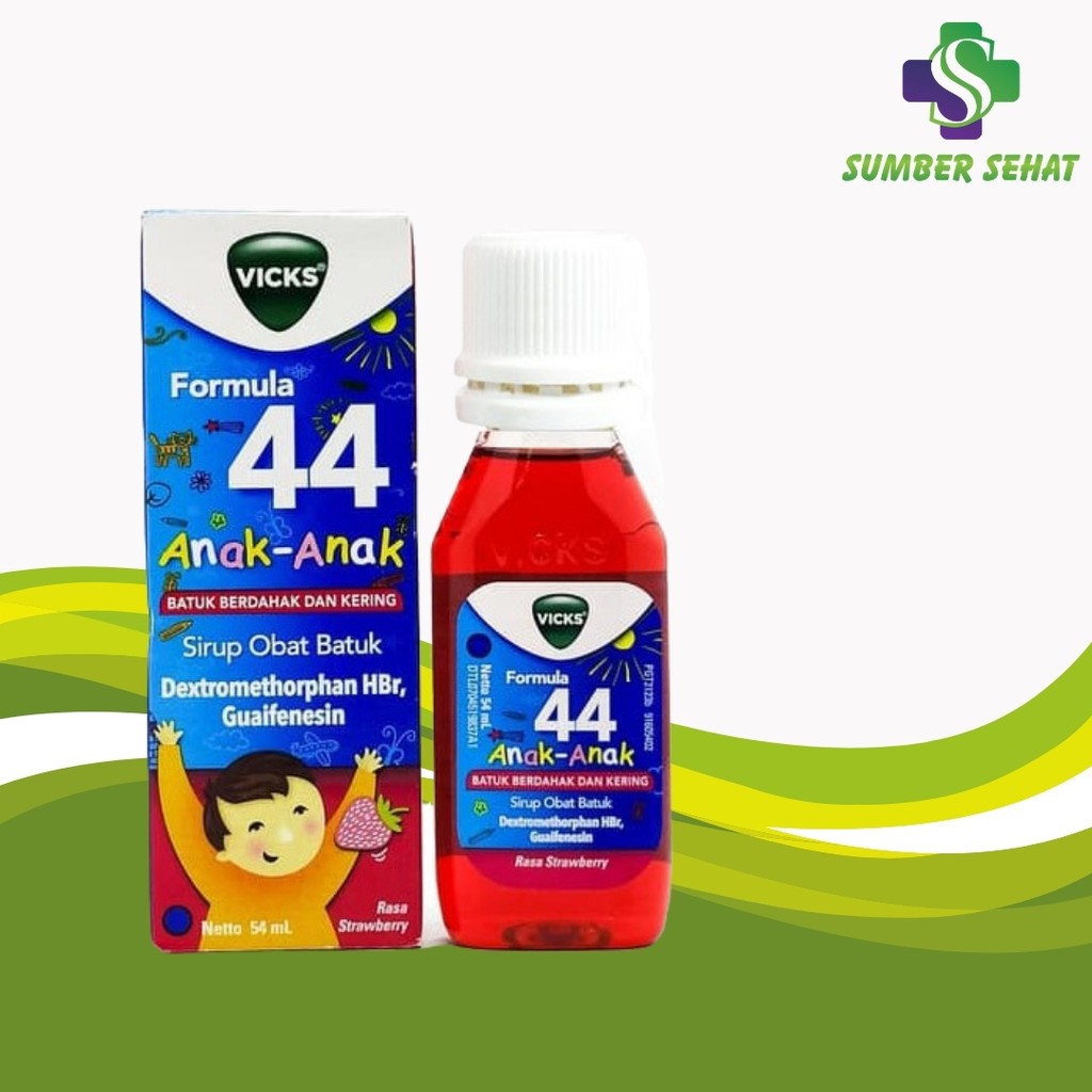 VICKS FORMULA 44 ANAK STRAWBERRY 54 ML