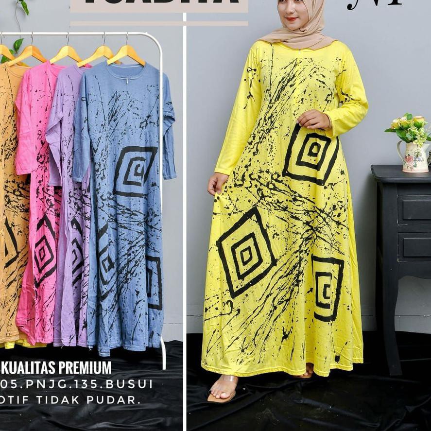 Terbaru Daster Kaos Tie Dye Resleting Depan Lengan Panjang Kain Kaos qt0 .....