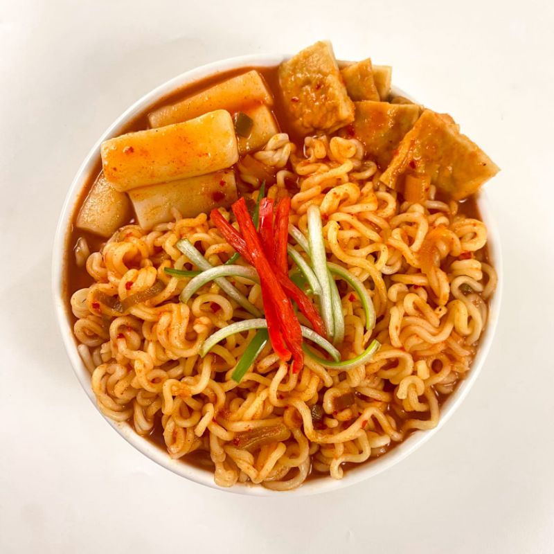 

Rabokki Medium (Ramyeon Tteokbokki) ramen tokboki tokpoki toppoki untuk porsi 2org