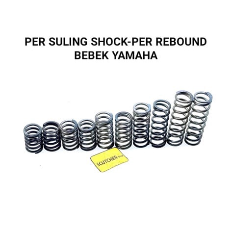 Per Sambungan Suling shock breaker-Rebound Yamaha Bebek Vega-Vega ZR-Jupiter-Jupiter Z-Jupiter MX