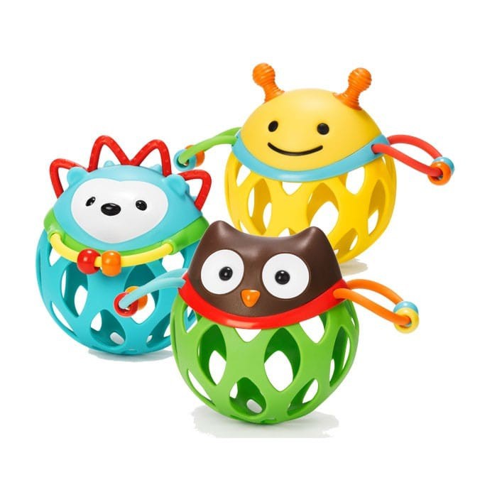 Skip Hop Explore&amp;More Roll Around Owl Mainan Anak 879674018334