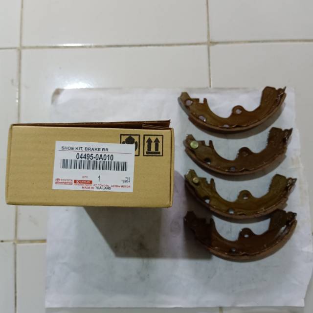 Kampas rem belakang soluna