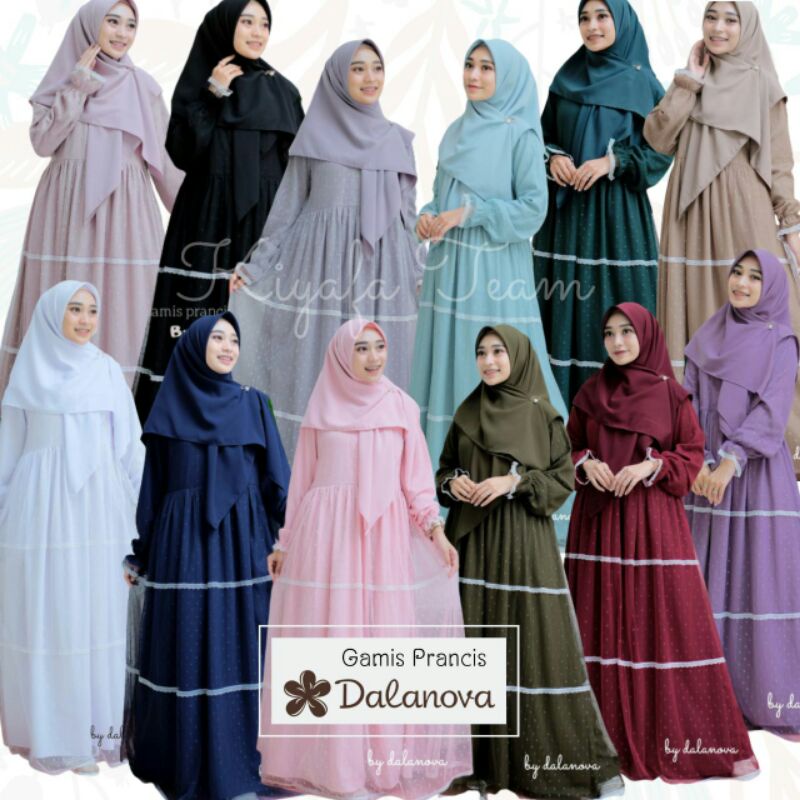 gamis prancis produk original by dalanova
