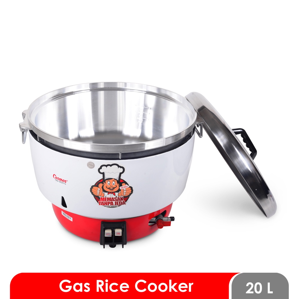 Cosmos Gas Rice Cooker CRJ-3020G 20 Liter CRJ-3020 G