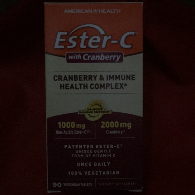 

Ester-C with cranberry