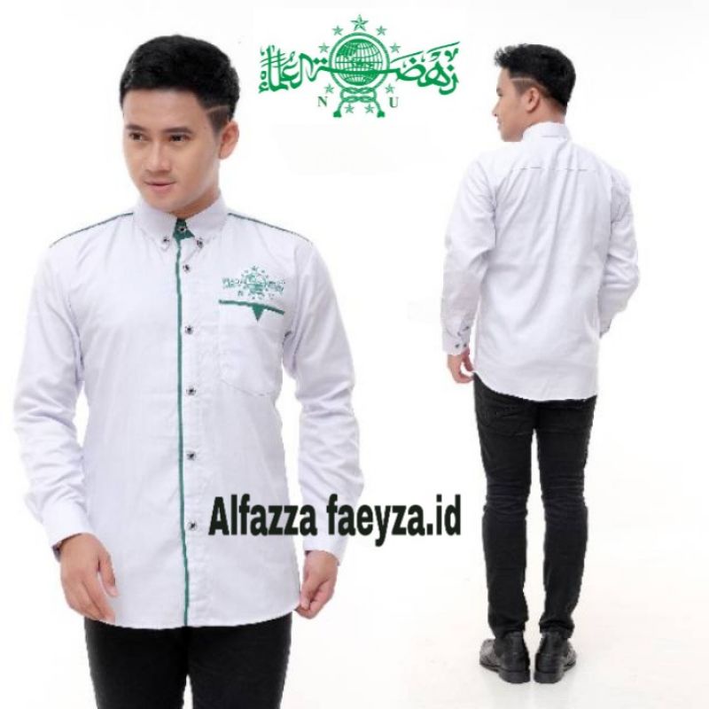 KEMEJA KOKO NU/KEMEJA NU PRIA/KEMEJA PRIA/BAJU KOKO SERAGAM NU TERLARIS