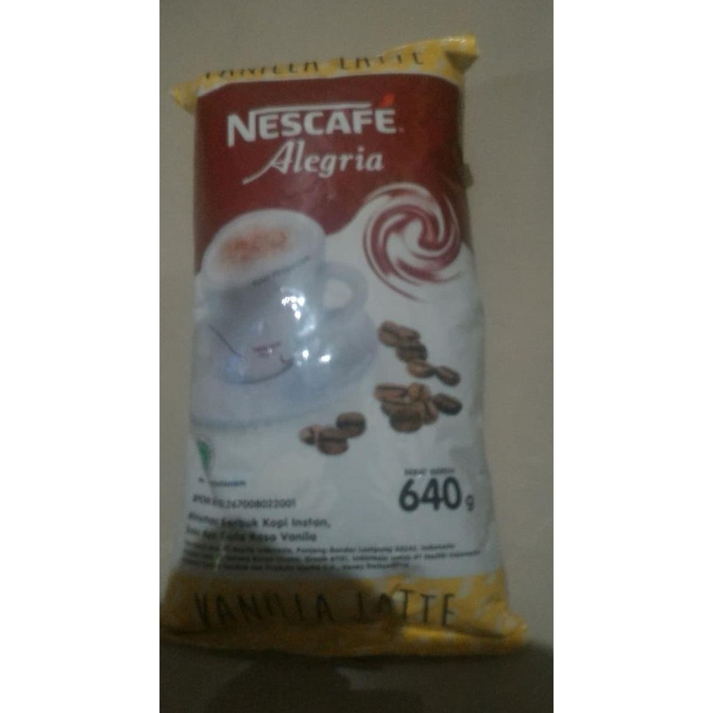 

PROMO Nescafe Vanilla Latte 640gr Murah