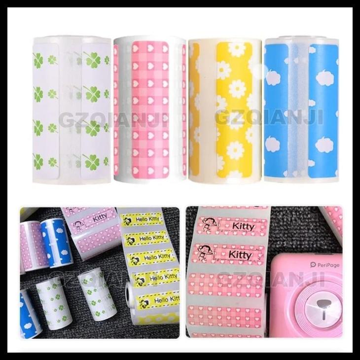 

Label Stiker Thermal Peripage Inkless 58Mm Portable Pocket Printer Kode 474
