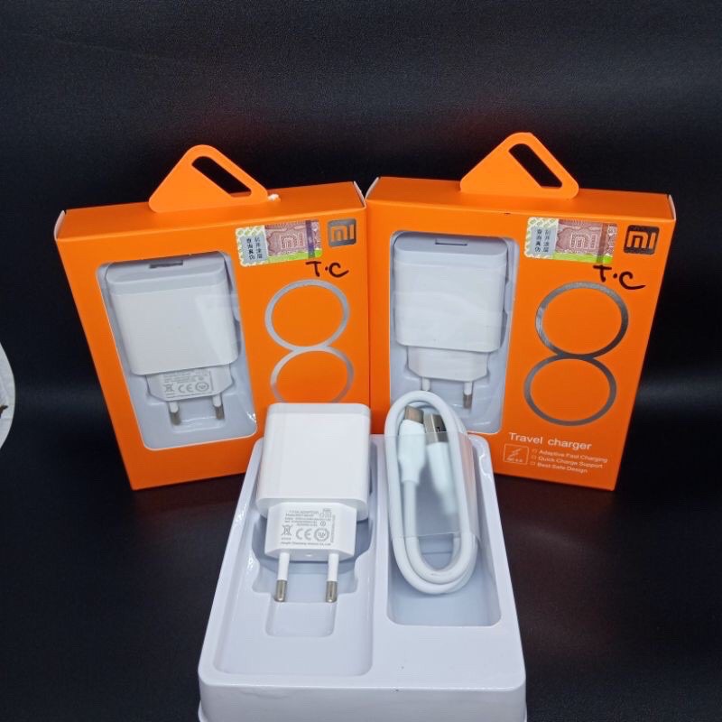 CHARGER XIAOMI MI 8 ORIGINAL 100% FAST CHARGING