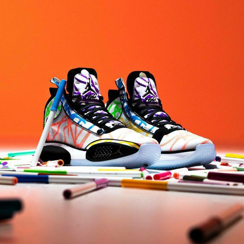 Nike Jordan X Zion Williamson Sepatu Niker Air Jordan Cowok Premium