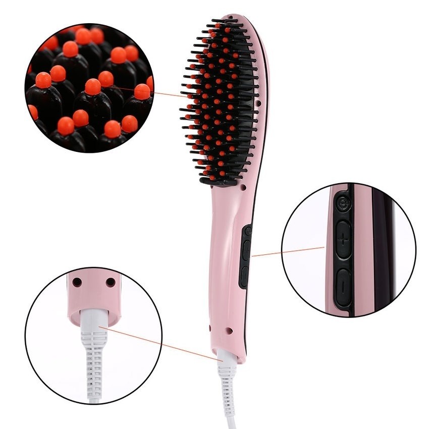 COD Catok sisir pelurus rambut hqt-906 / fast hair//SISIR PELURUS RAMBUT HQT-906