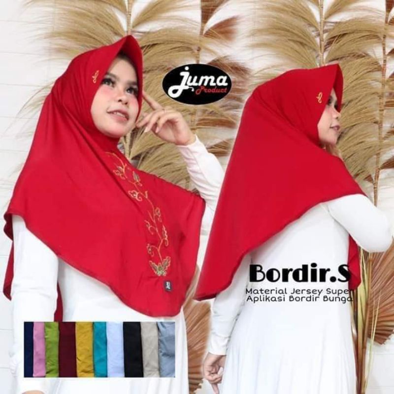 Jilbab Juma Bordir Standart