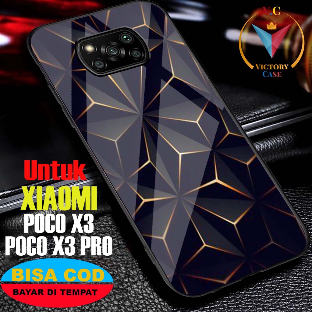Case Glossy Kilau Xiaomi POCO X3 POCO X3 PRO POCO X3 NFC - Victory Case Xiaomi POCO X3 POCO X3 PRO P
