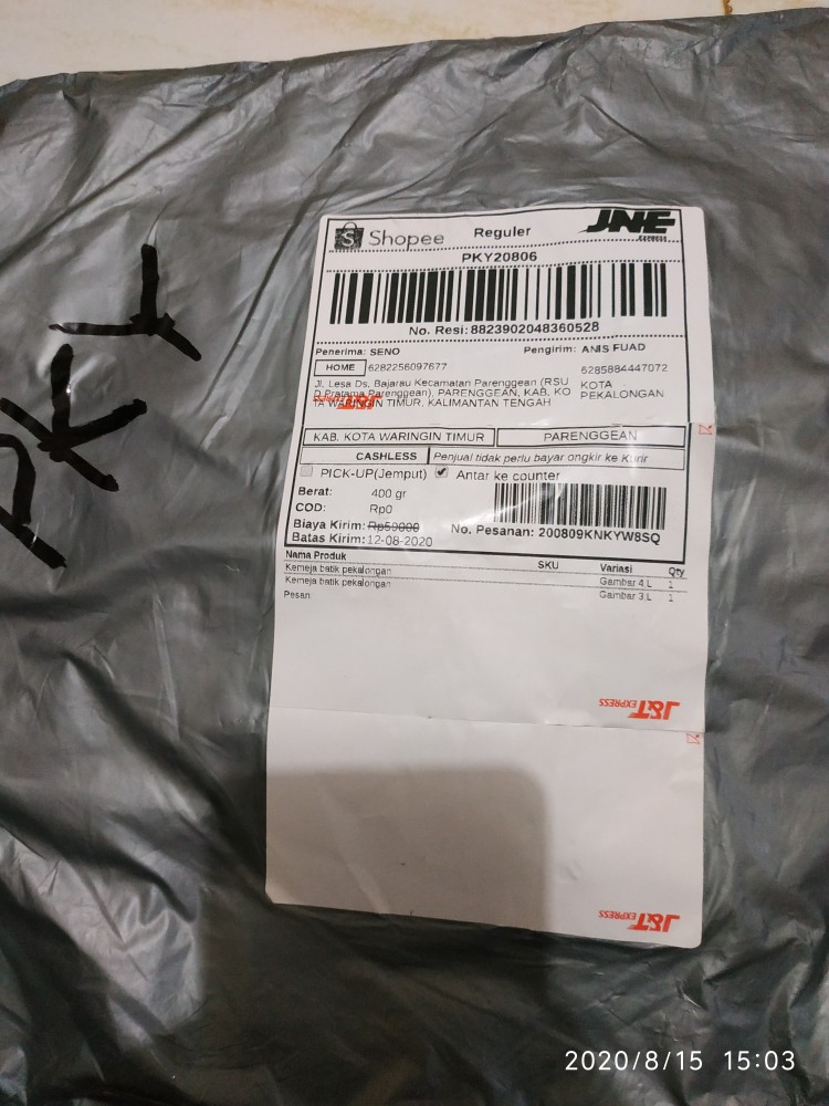 Kemeja Batik Pekalongan