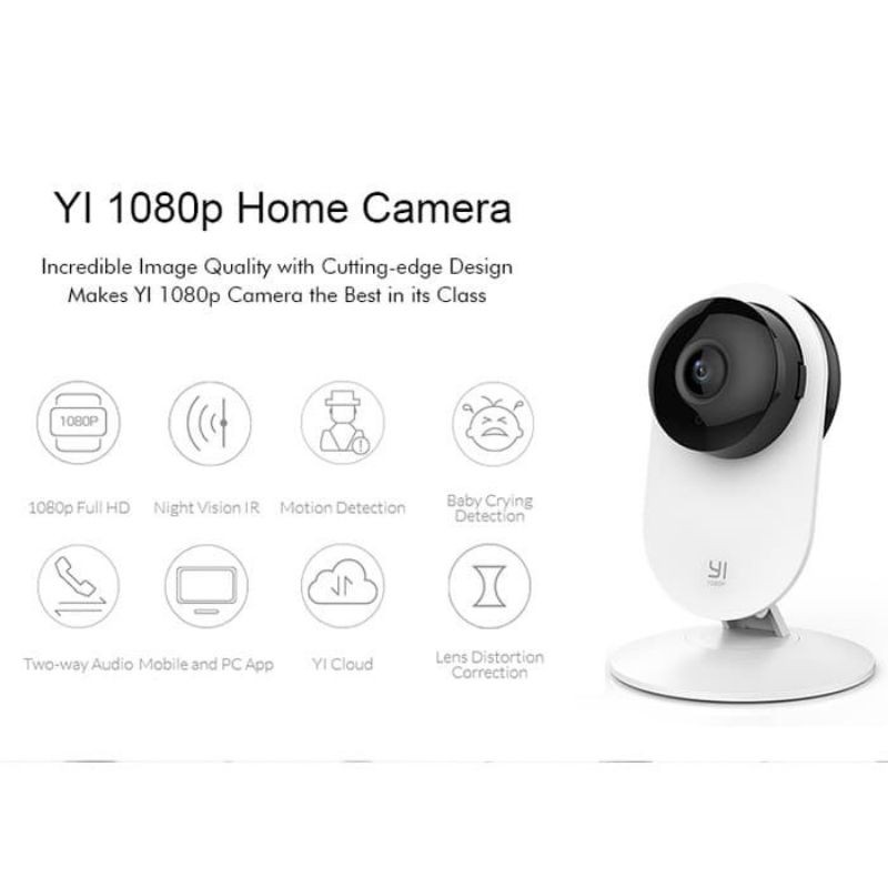 IP-камеры yi 1080p Home Camera. IP камера yi Home Camera 1080p (YYS 2016). Yi 1080p Home Camera видеоняня. IP-камера Xiaomi yi Home Camera ai+ 1080p (White) YYS.2016 (eu