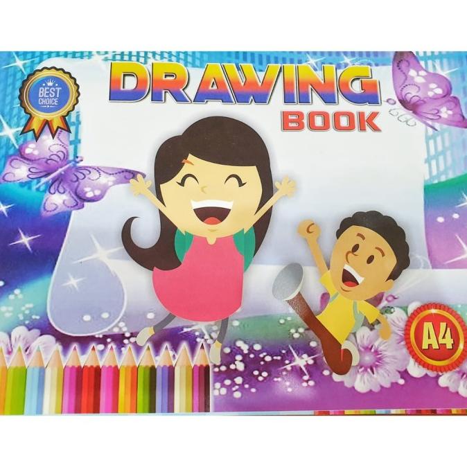 

PERALATAN MENGGAMBAR BUKU GAMBAR FANCY A4 / PAK ISI 10 PCS PERALATAN LUKIS