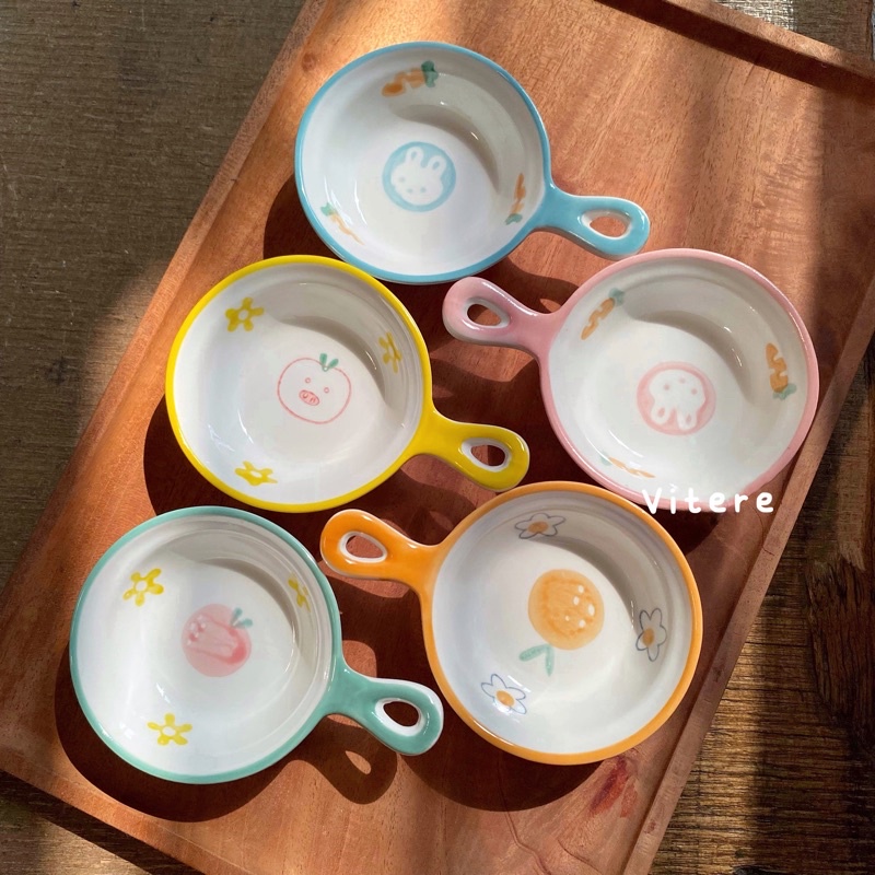 Mangkok Keramik Hamster | Hamster Bowl | Mangkok makan hamster | Mangkok Mini keramik Mangkok kecil