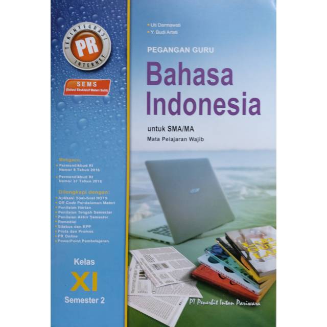 Buku Pegangan Guru Pr Bahasa Indonesia Kelas Xi Semester 2 K13 Revisi Shopee Indonesia