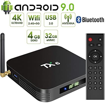 Tv Box TX6 Smart Stb Android 9.0 RAM 4 ROM 32GB Resolusi 4K UHD