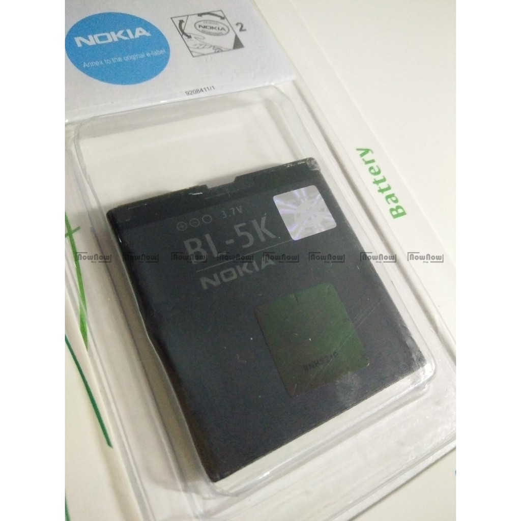 Baterai Nokia 701 N85 N86 8MP X7-00 BL-5K BL5K Original ORI OEM Batre Battery Batu Batrai