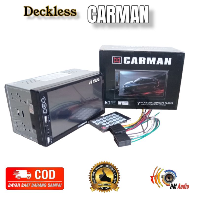 Doubledin CARMAN Deckless CARMAN Mp5 player