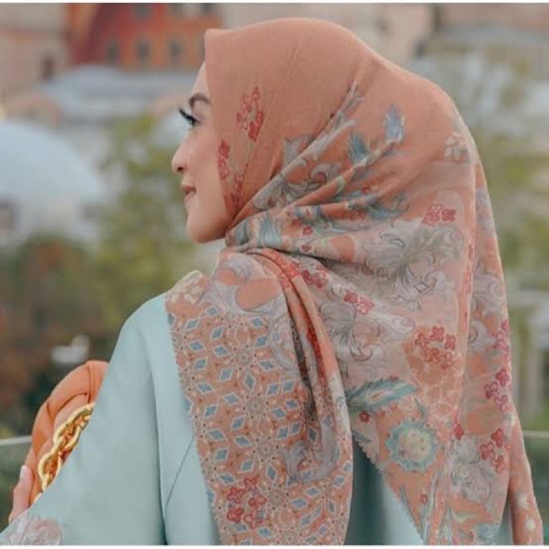 Preloved Buttonscarves Topkapi Pumpkin