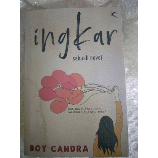 Novel INGKAR - BOY CANDRA [PRELOVED]