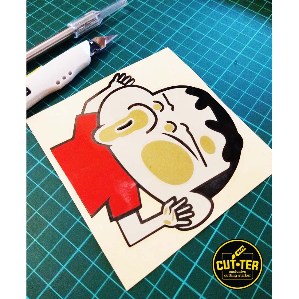 

cutting sticker SHINCAN trapped