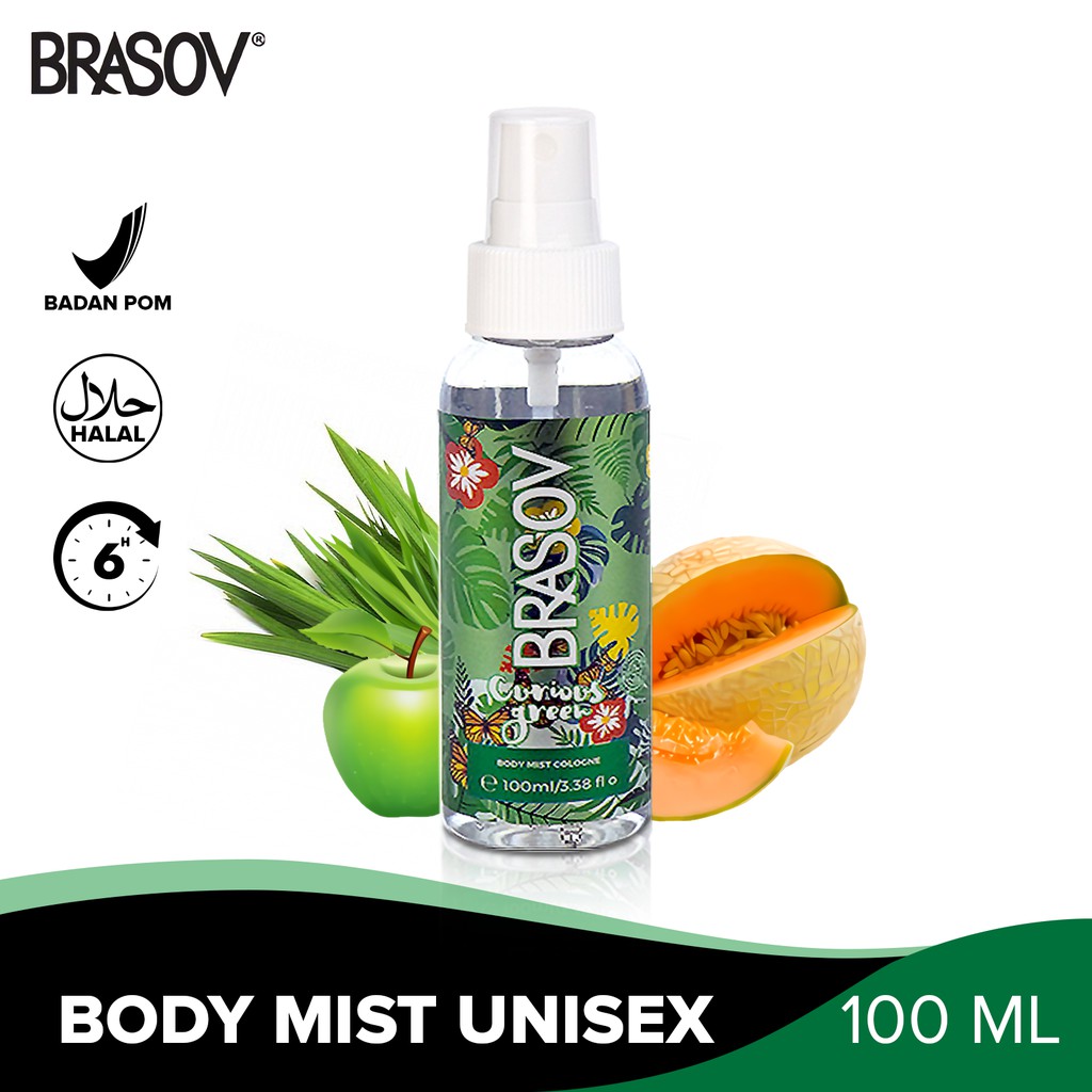 BRASOV Original Body Mist Spray 100 ML