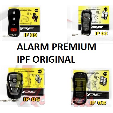 Alarm Mobil Universal IPF Original Remote Sliding Premium Tuk Tuk ipf 01 05 03 06 09 02 12 08