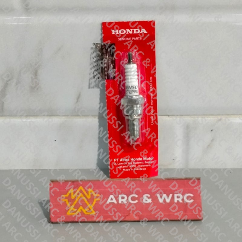 (100% ASLI ) Busi Denso U27EPR-9 All Motor Honda FI/Matic FI/Bebek FI/Sport FI Mantap Boss