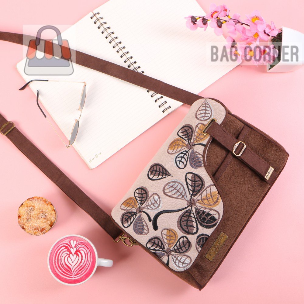 BagCorner - Makara Etnik GBO Gadget Bag Organizer Ixora Tas Selempang Wanita