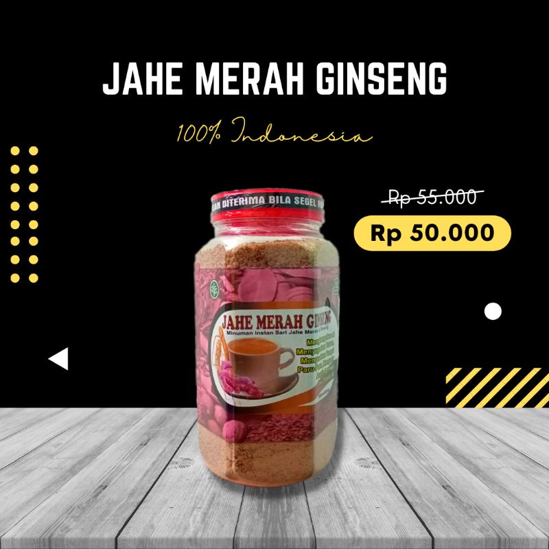 

Jahe Merah Ginseng