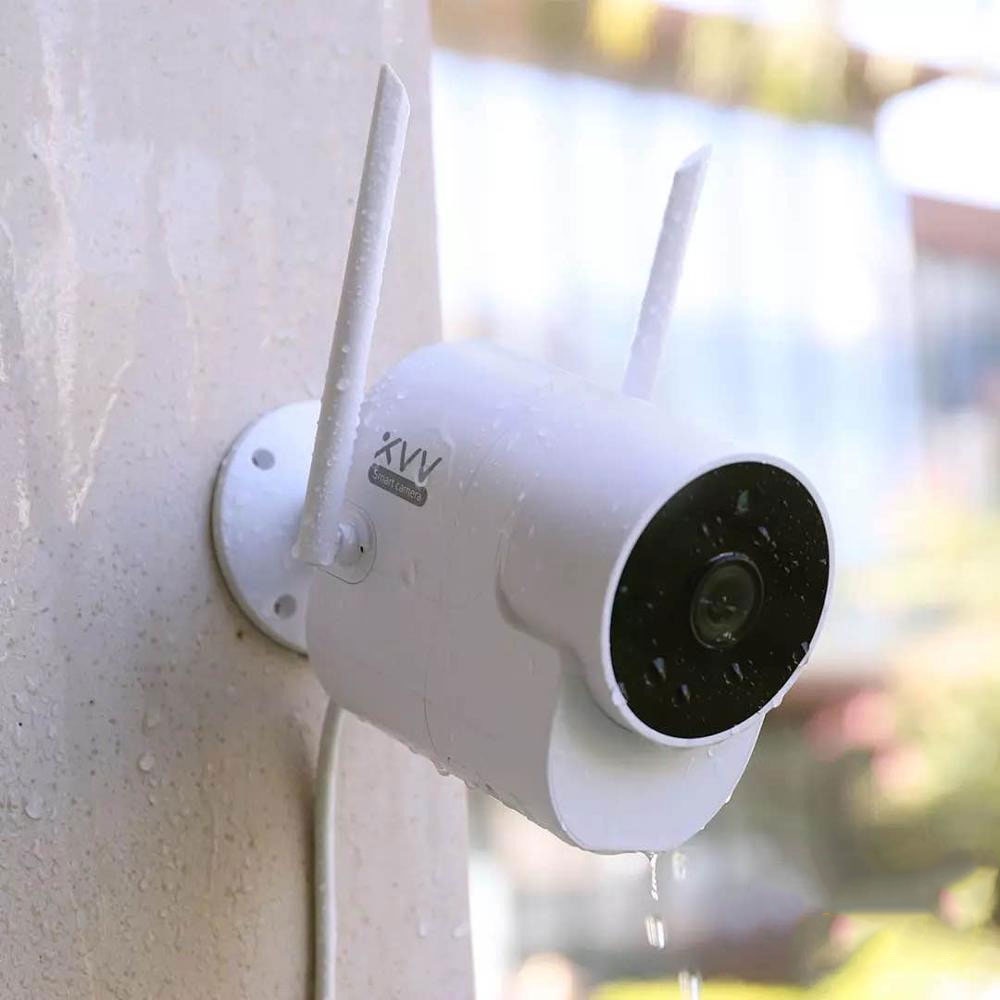 Xiaomi Xiaovv Kamera CCTV Wireless Outdoor Camera 1080P - XVV-6120S-B1 - White