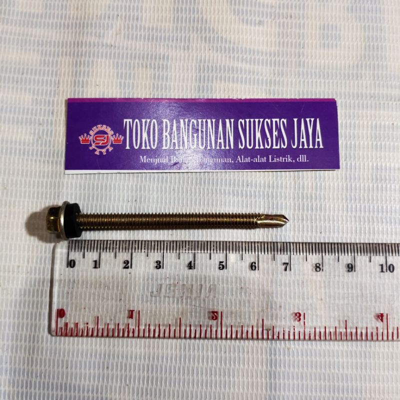 skrup baut roofing 7cm lion